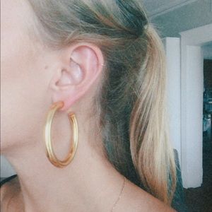 Madewell Gold Hoops